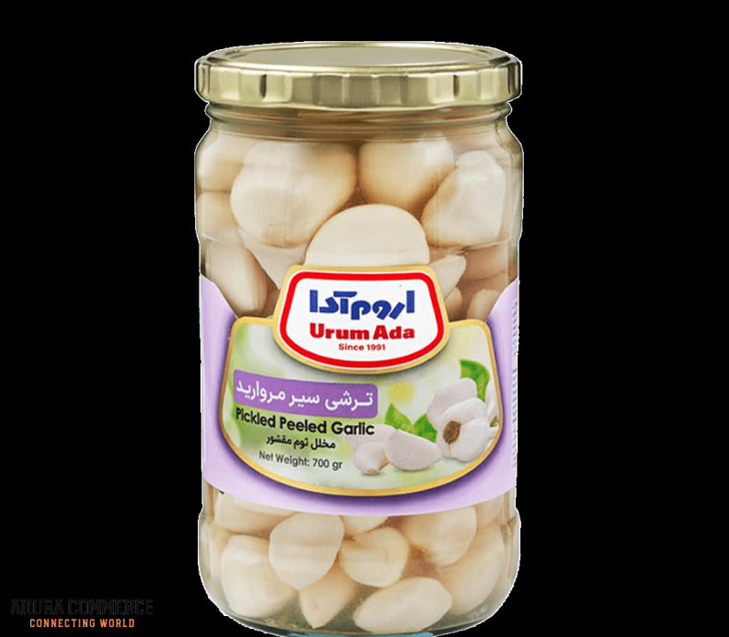 Sterilized Pickled Garlic ready for Export from Iran to Canada