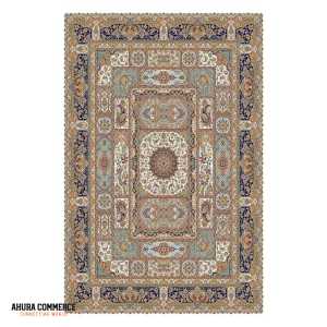 Iranian Cream colored Rugs for Export to France